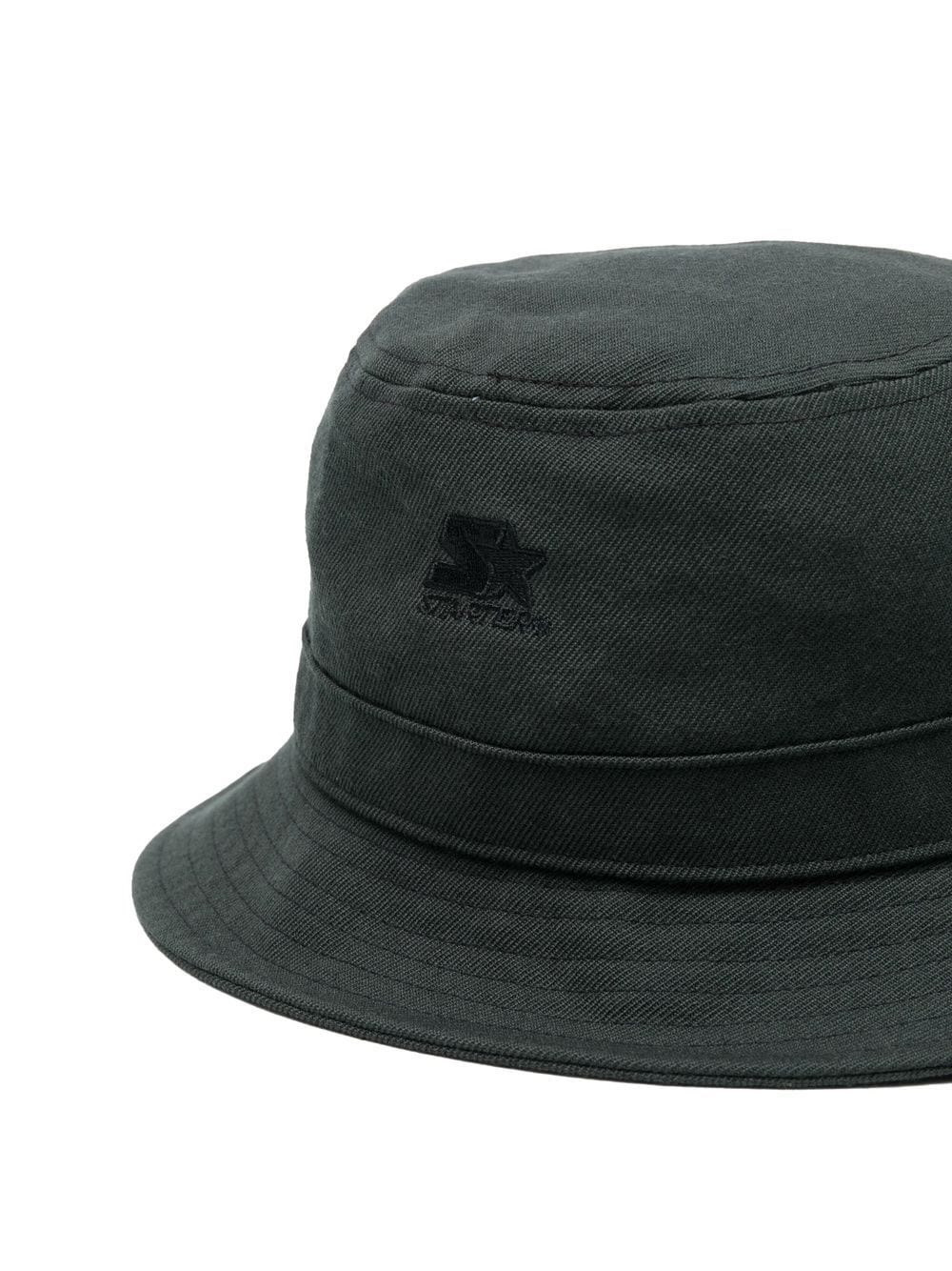 EMBROIDERED LOGO BUCKET HAT - 3