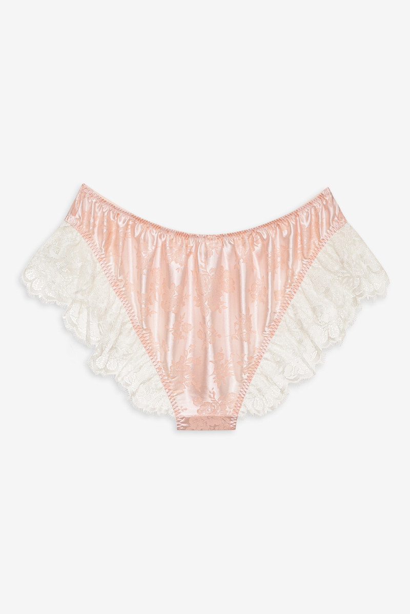For Love & Lemons Audrey Jacquard Shorts outlook