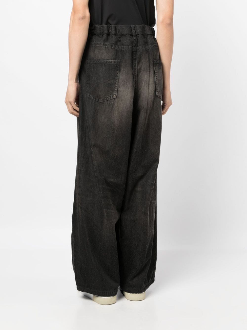【MAISON MINED】22FW★ WAIST GAP CRACK LAZER WIDE DENIM PT MUSINSA | MAISON MINED WAIST GAP CRACK LAZER WIDE DENIM