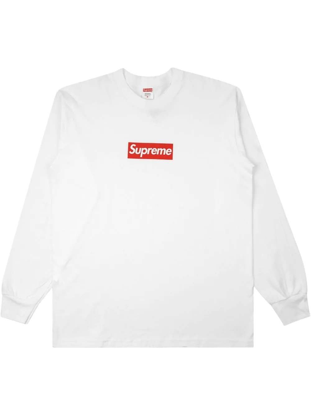 box-logo long-sleeve T-shirt - 1