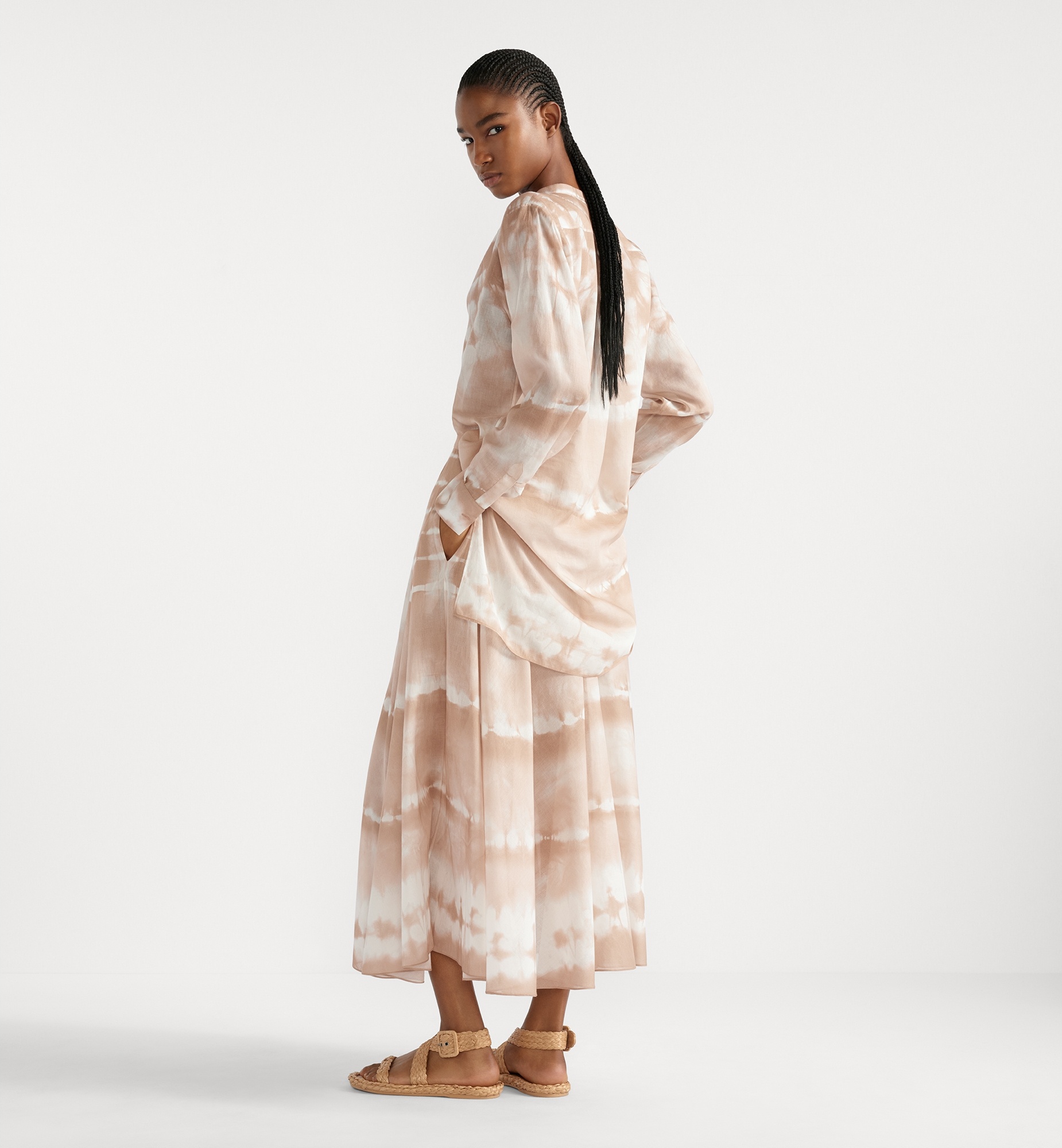 Dioriviera Mid-Length Flared Skirt - 3