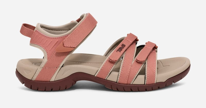 Women's Tirra Hiking Sandal in Desert Sand/Rum Raisin 1