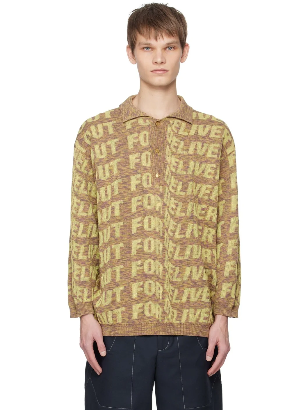 Beige Delivery Polo - 1