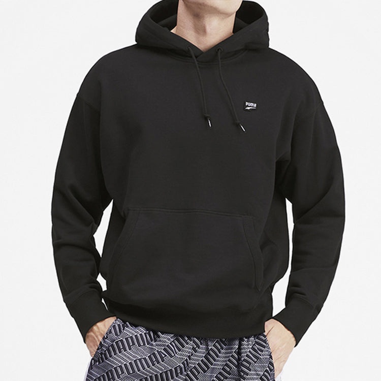 PUMA Downtown Hoody Solid Color Black 597371-01 - 3