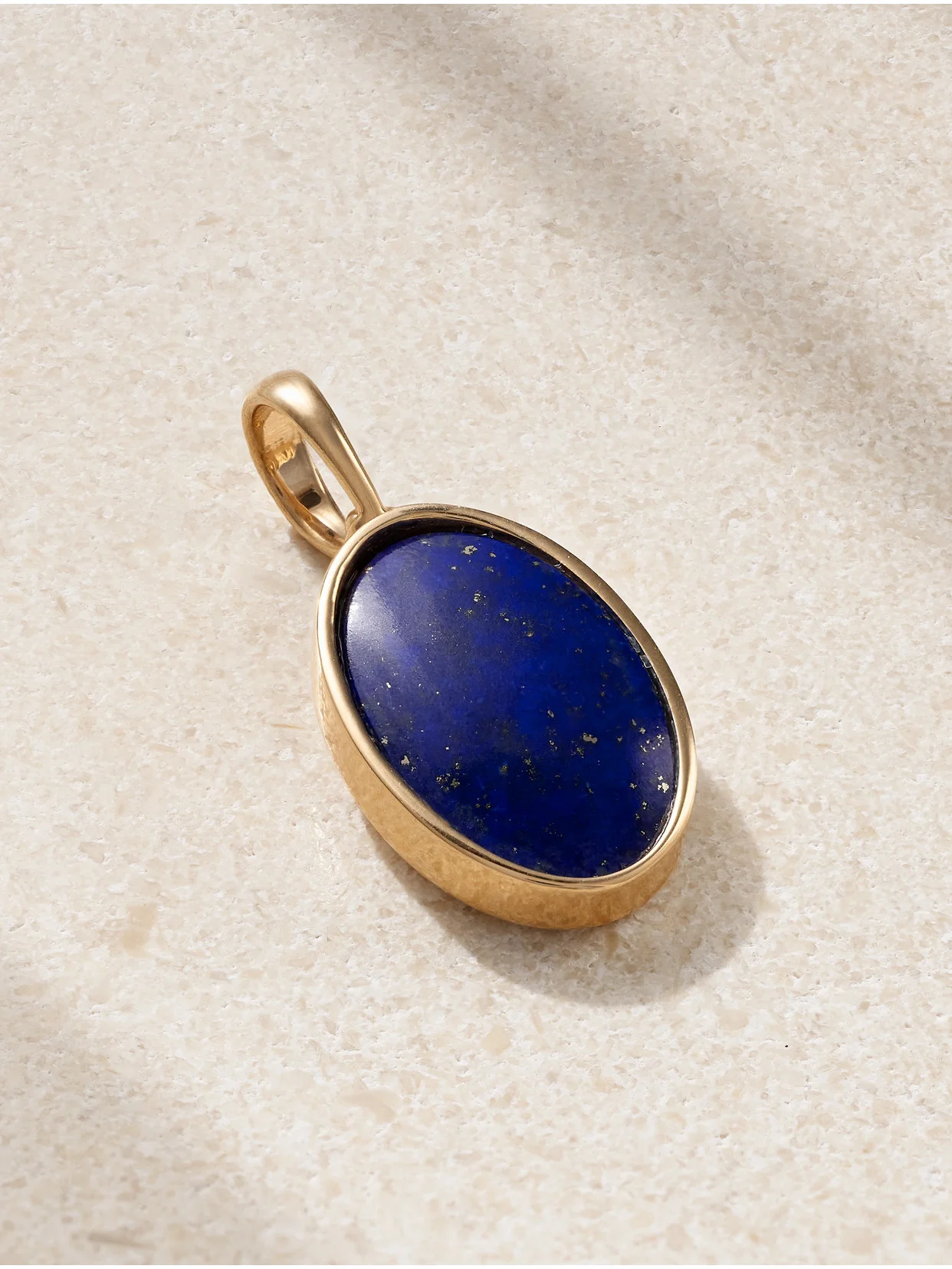 14-karat Gold Lapis Lazuli Pendant - 1