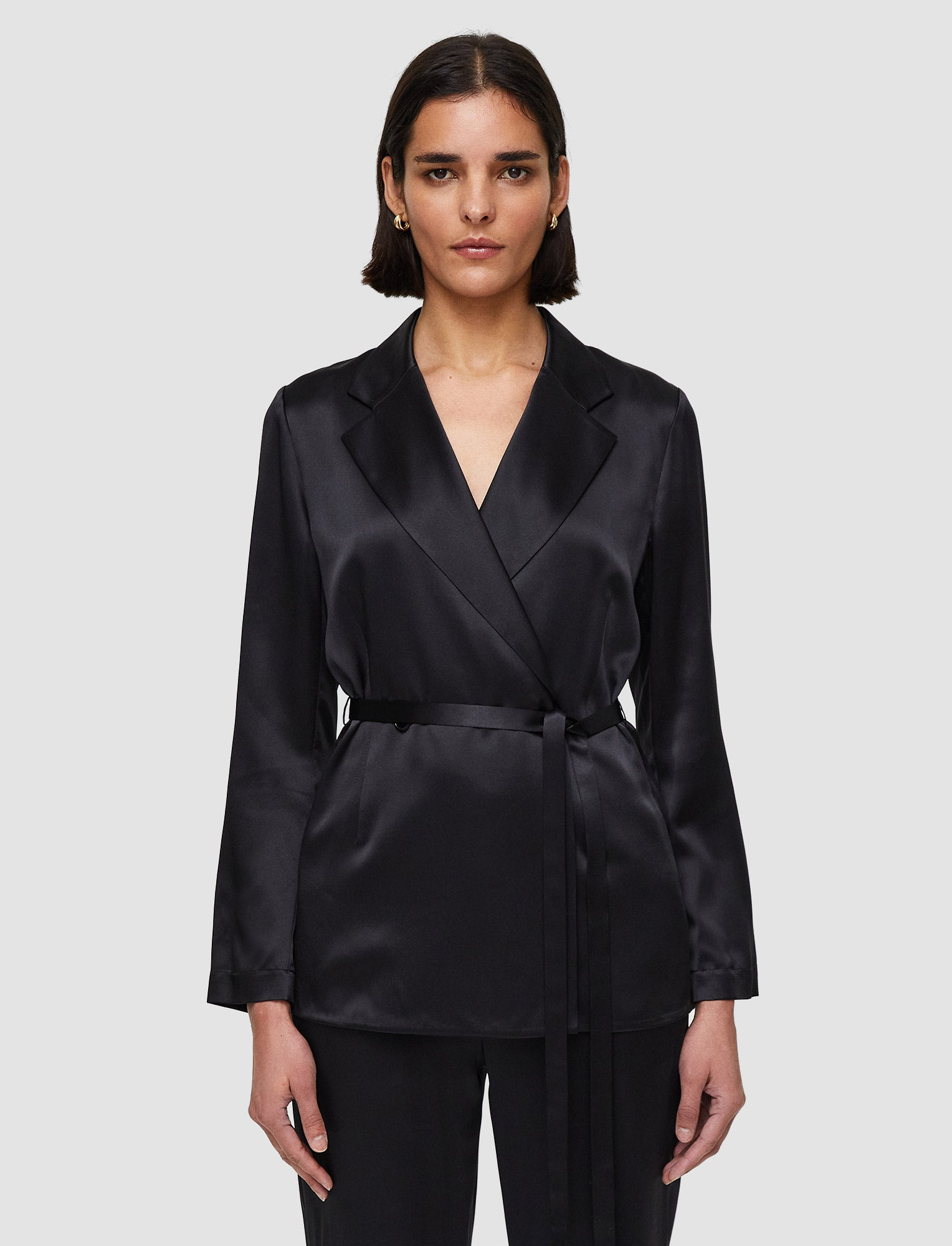 Joubert Silk Satin Jacket - 3