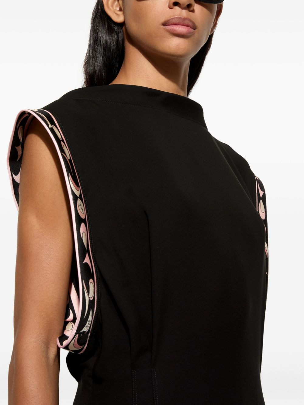 asymmetric short dress - 4