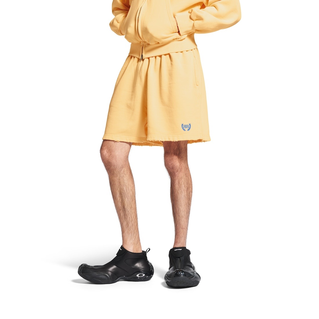 Women's Laurel Classic Sweat Shorts in Yellow - 8