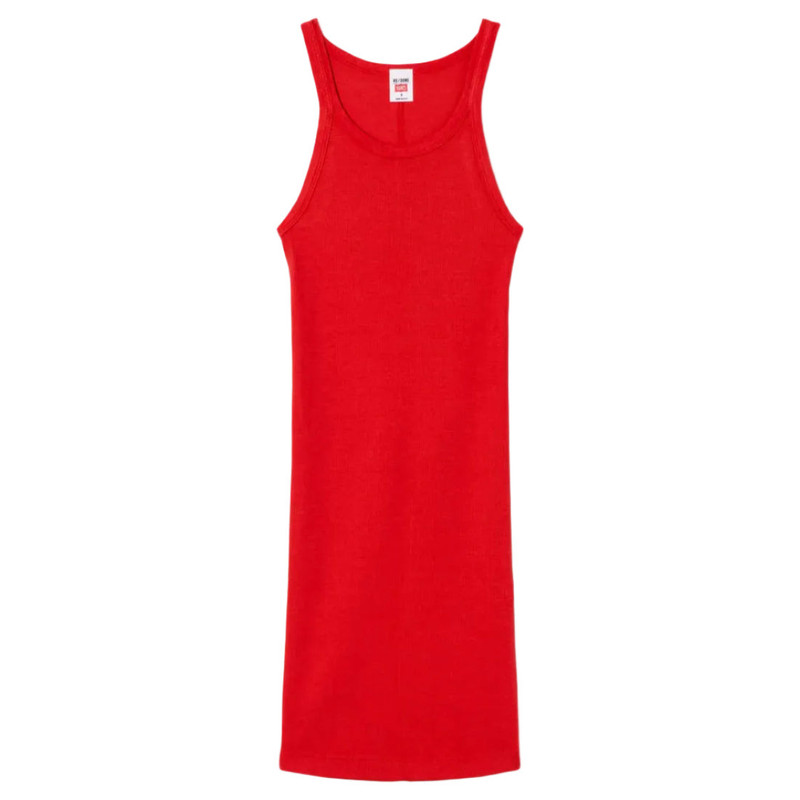 Hanes Ribbed Tank Mini Dress 1