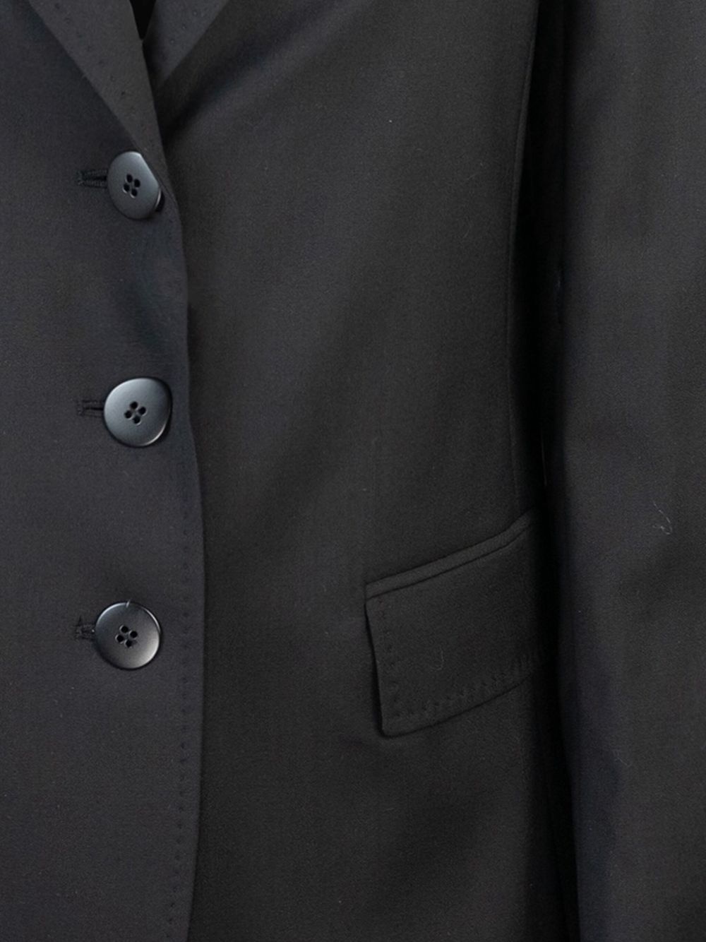 single-breasted wool blazer - 3