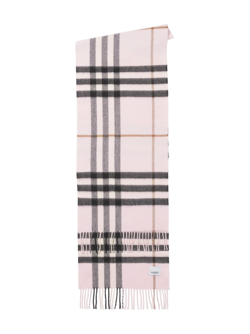 The Classic check-pattern fringed scarf - 3