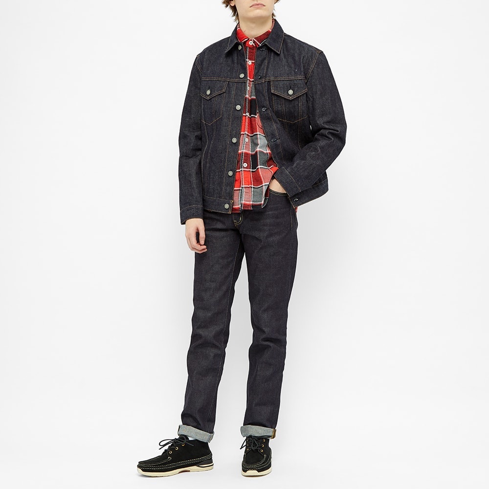 The Real McCoy's 8HU Napped Flannel Shirt - 6