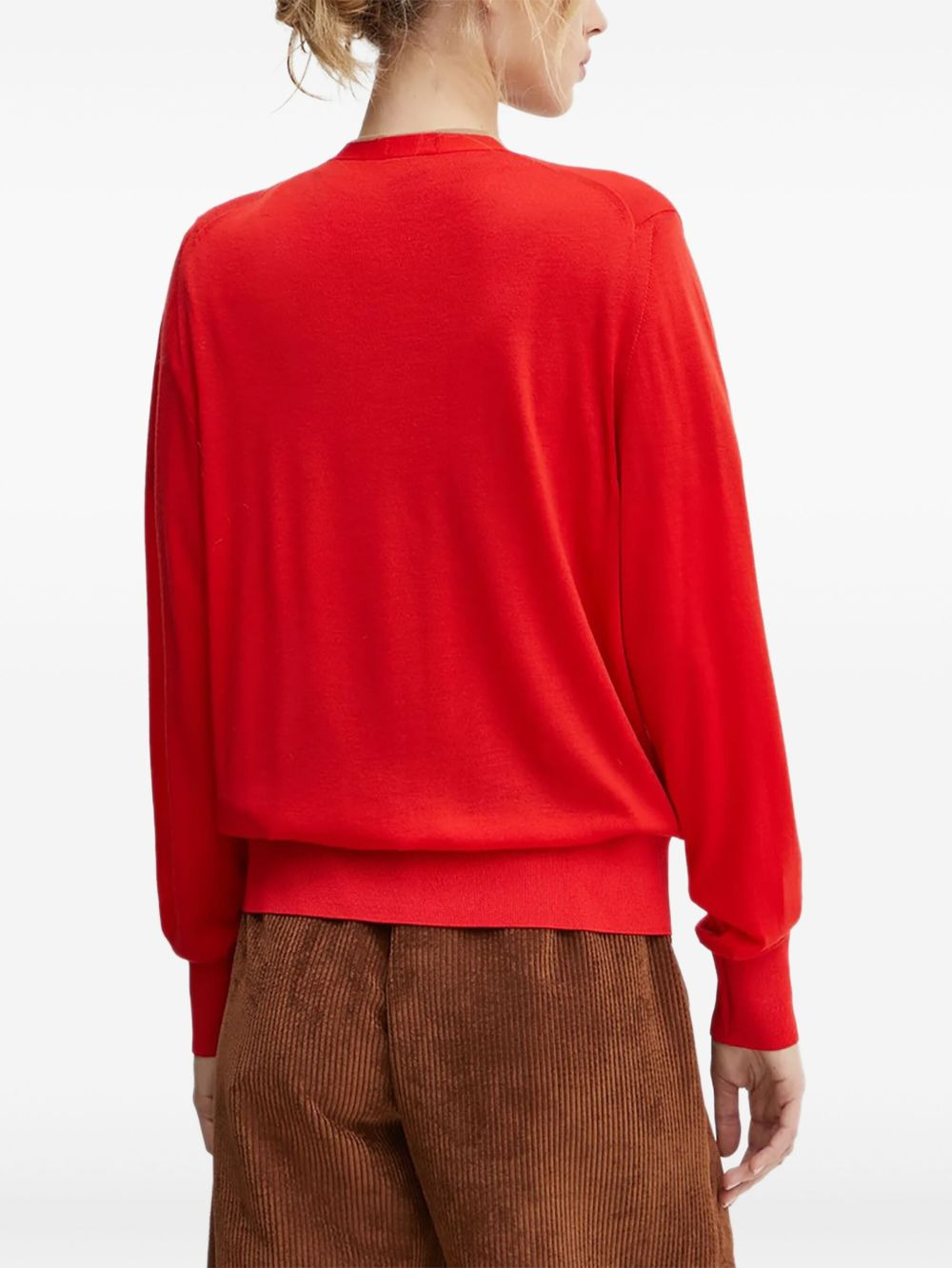 button-front cardigan - 2