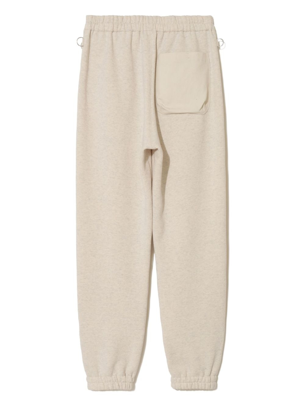 buckle-fastening drawstring track pants - 2