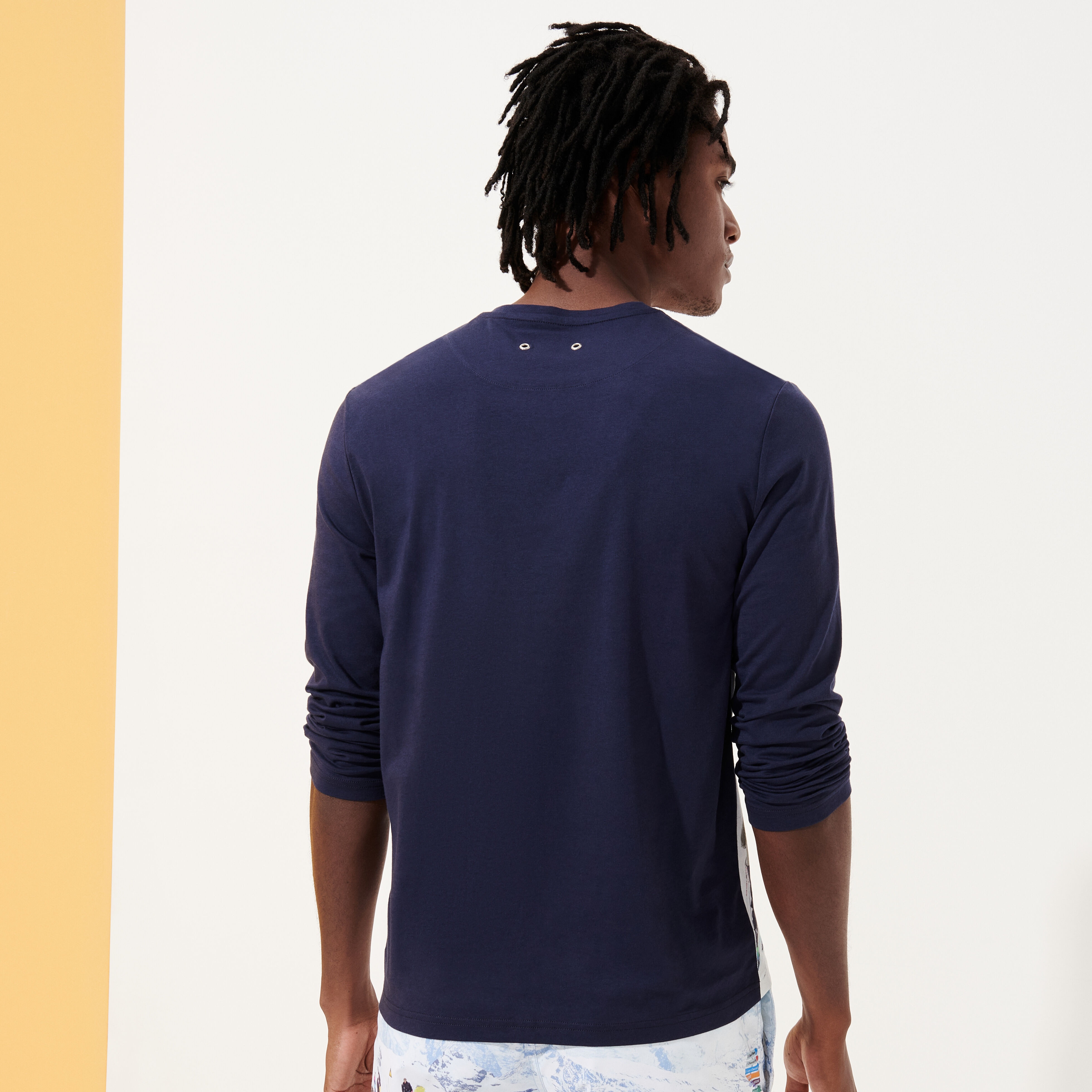 Men Long Sleeves T-shirt - Vilebrequin x Massimo Vitali - 4