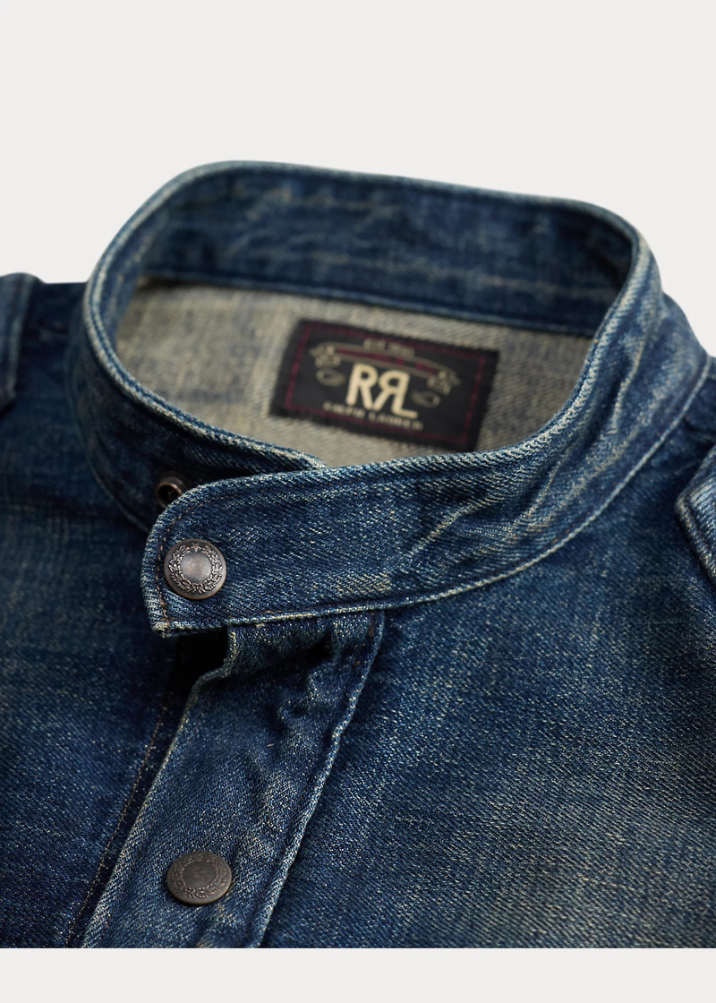 Quilted Denim Shirt Jacket 3