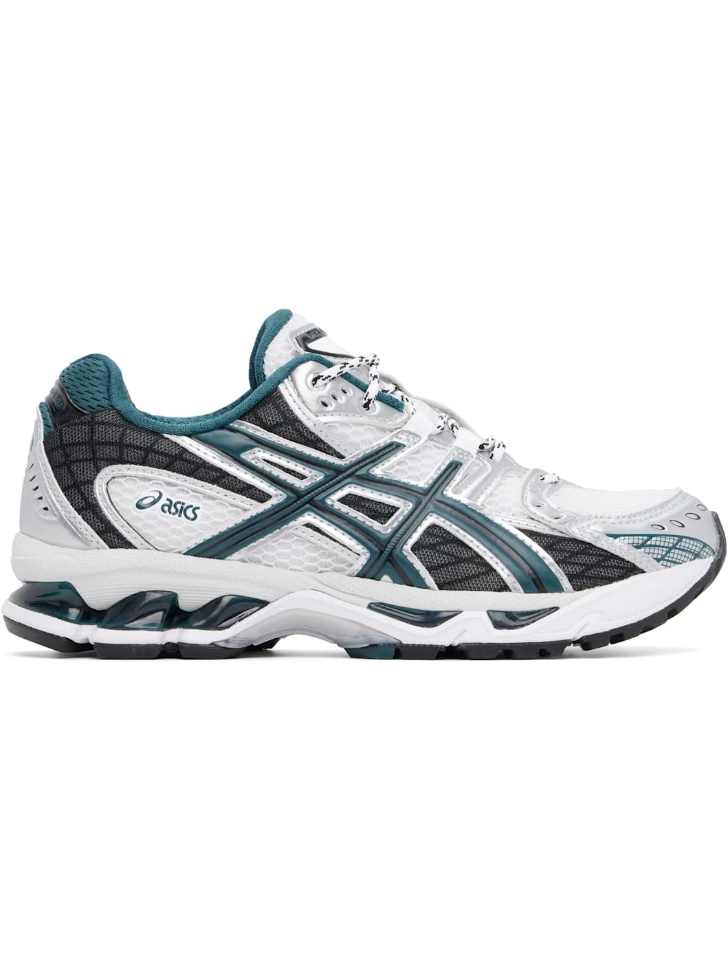 White & Black Gel-Nimbus 10.1 Sneakers - 1