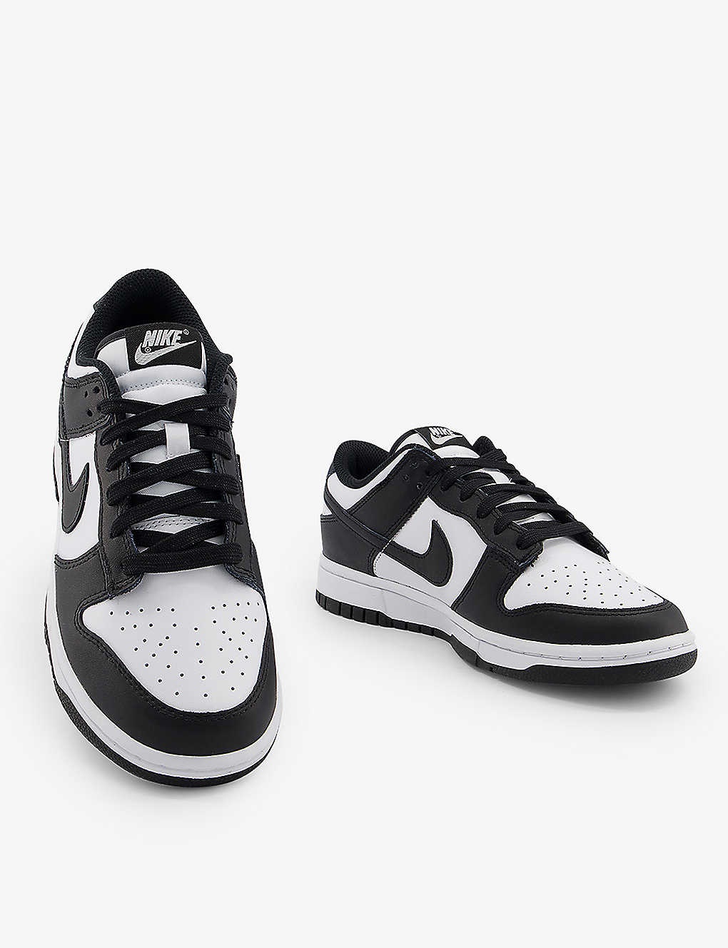 Dunk Low leather low-top trainers - 2