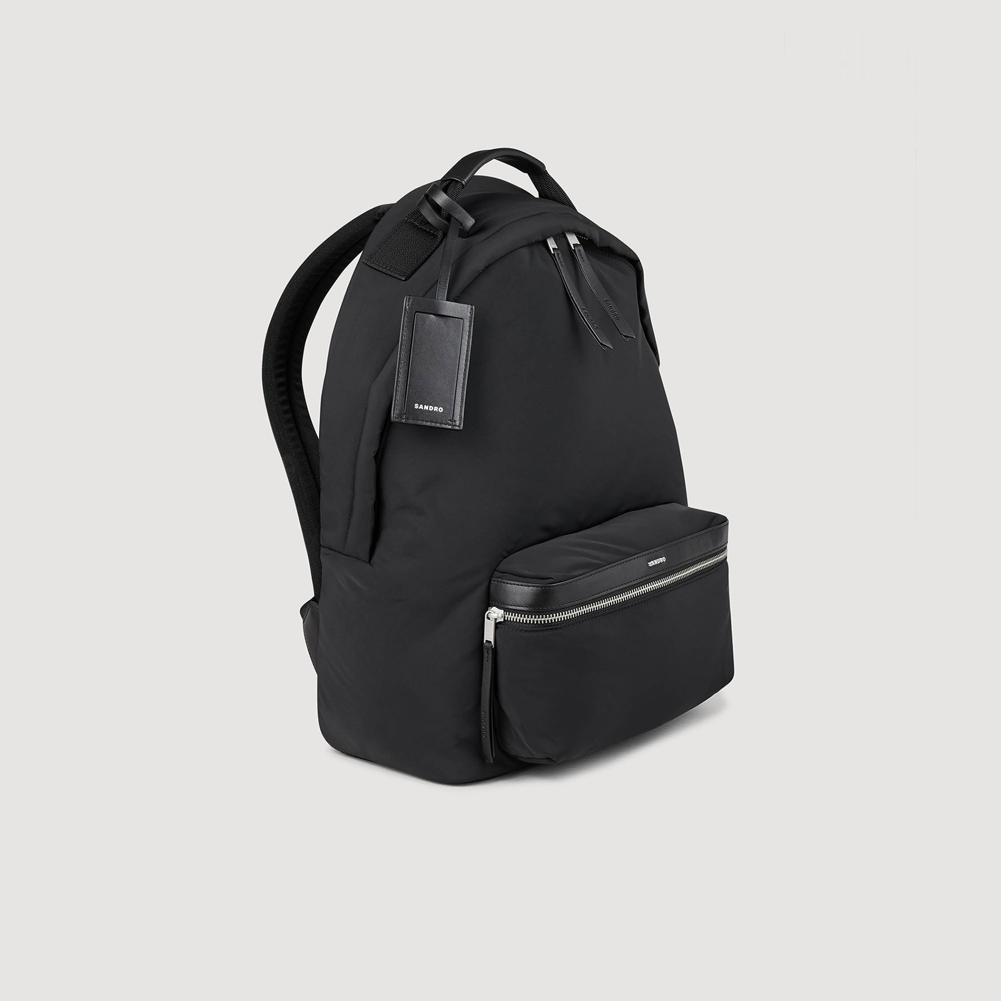 Canvas and leather backpack - 2