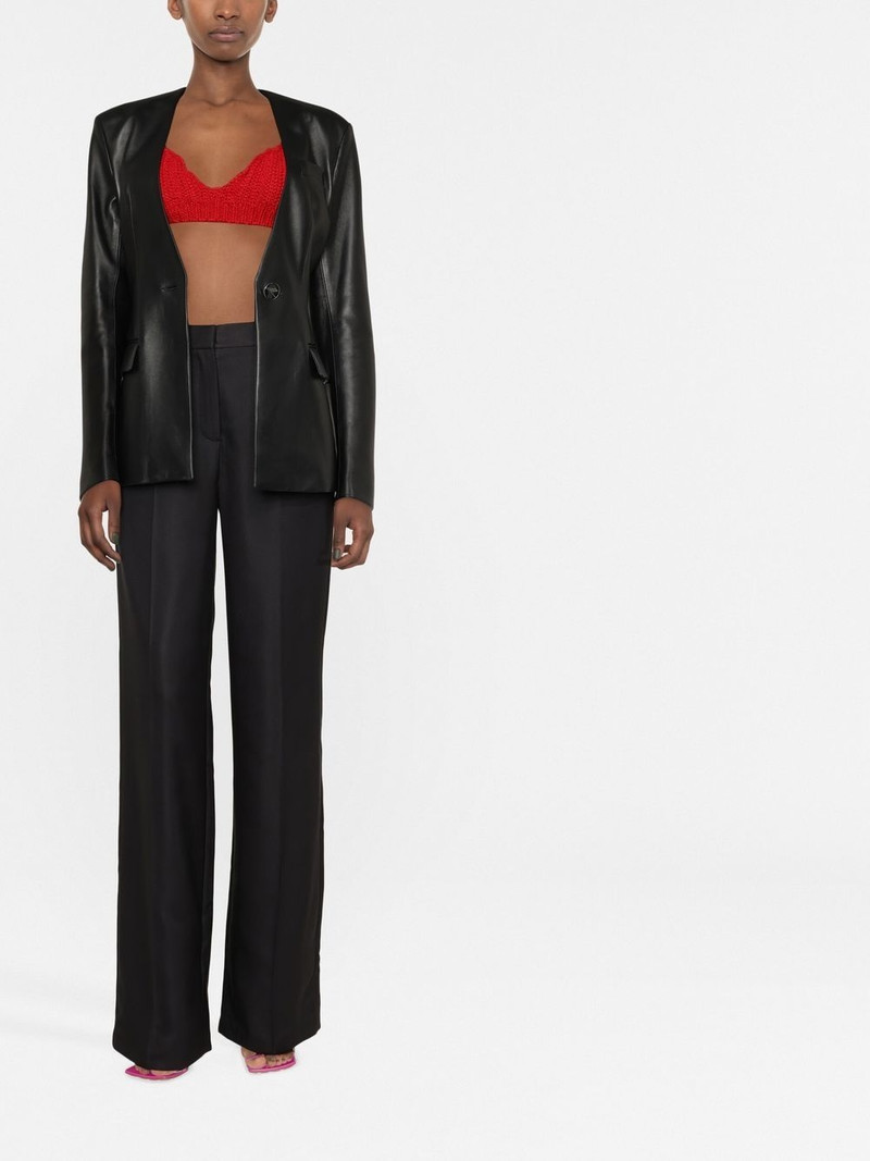 MAGDA BUTRYM high-waisted straight-leg trousers outlook