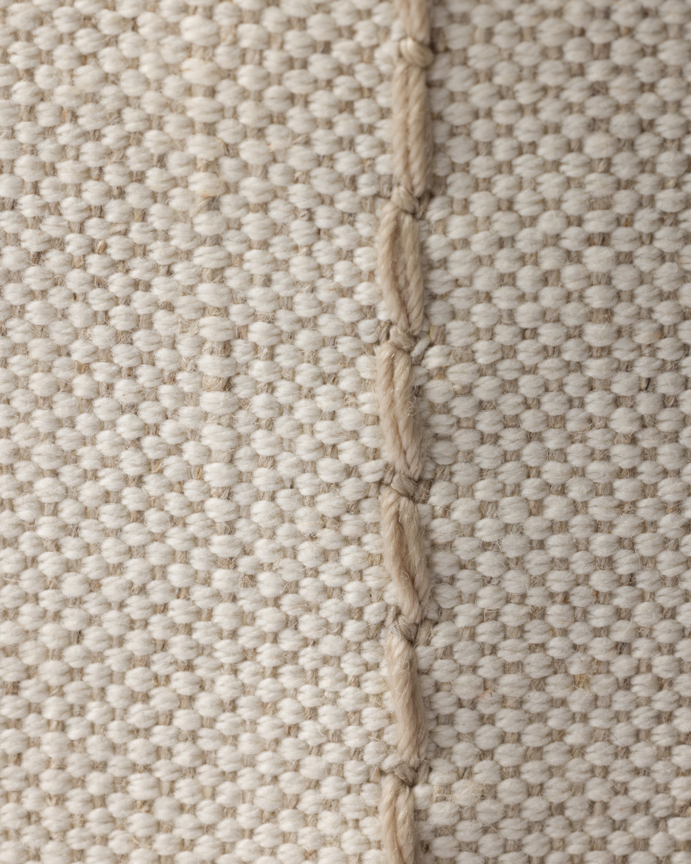 Small linen blend handbag - 7