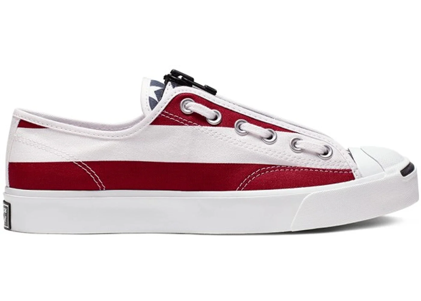 Converse Jack Purcell Zip Ox TakahiroMiyashita TheSoloist White Red - 1