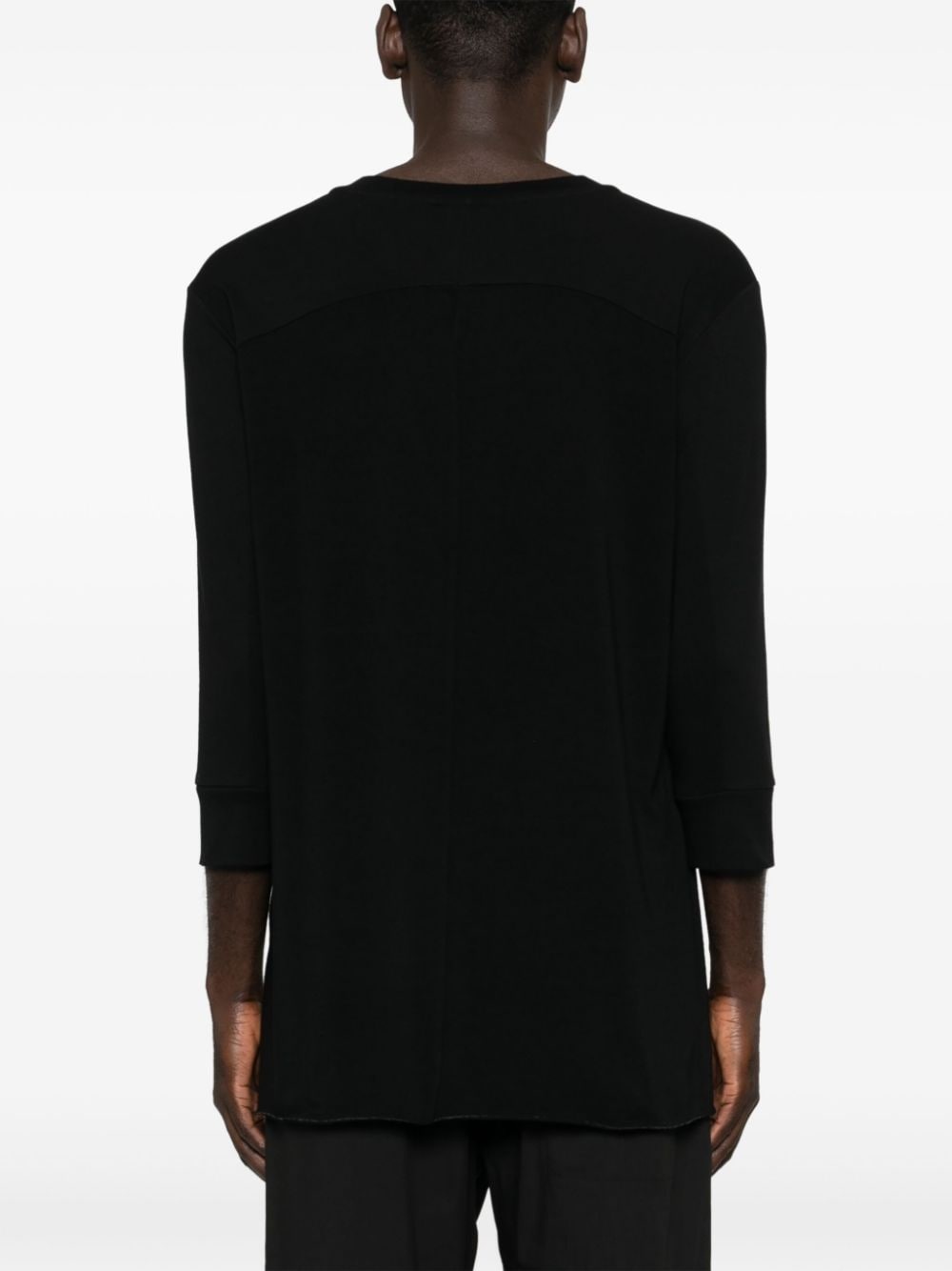 crew-neck long-sleeves T-shirt - 4