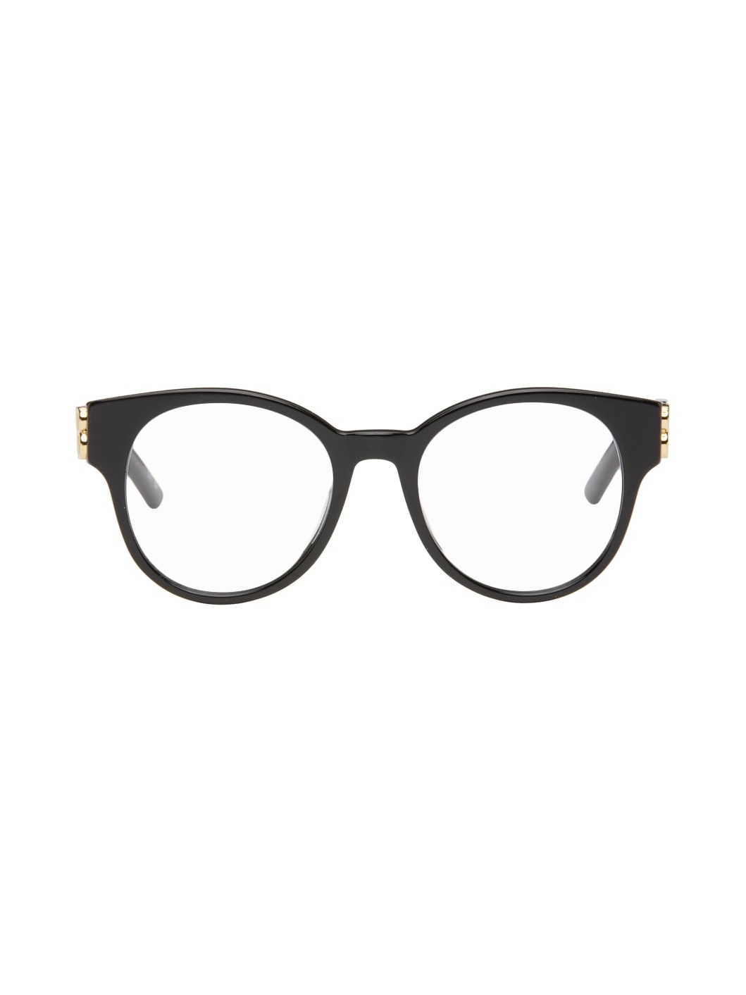 Black Round Glasses - 1