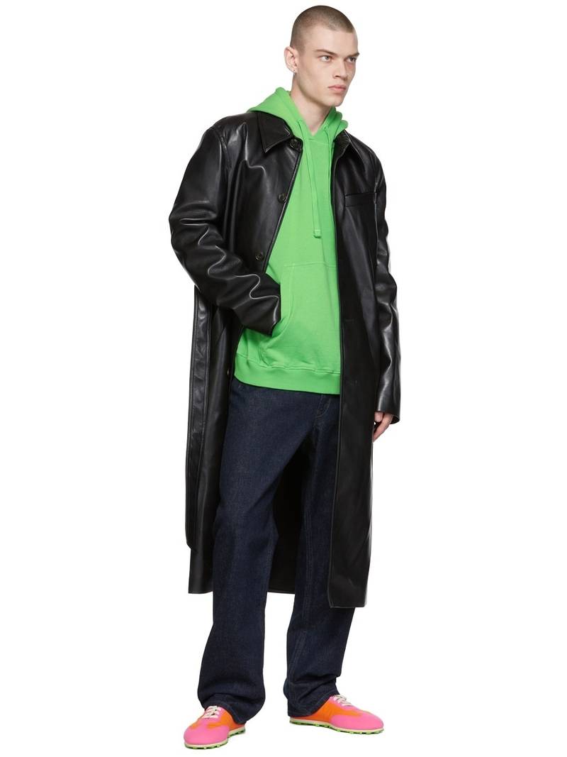 Nanushka Green Ever Hoodie outlook