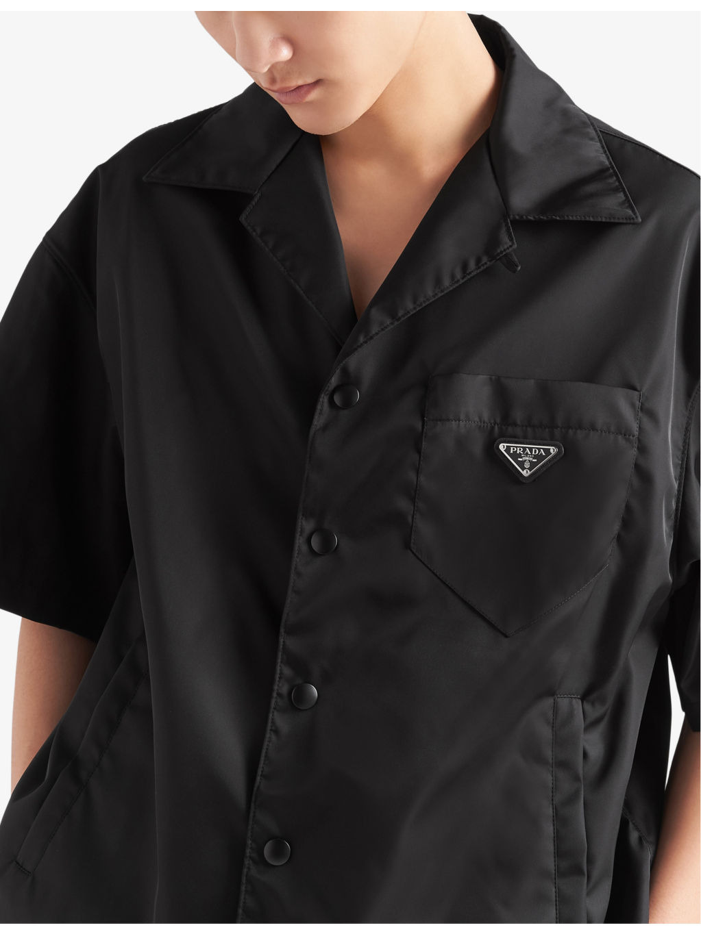 Re-Nylon boxy-fit recycled-nylon shirt - 3