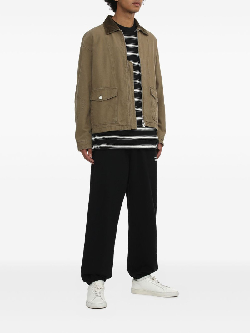 Comme des Garçons Homme logo-print track pants outlook