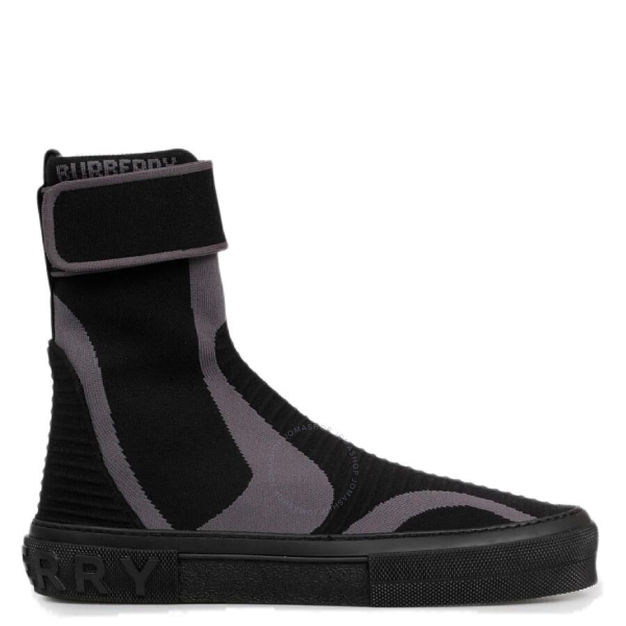 Burberry Knitted Sub High-Top Sock Sneakers - 1