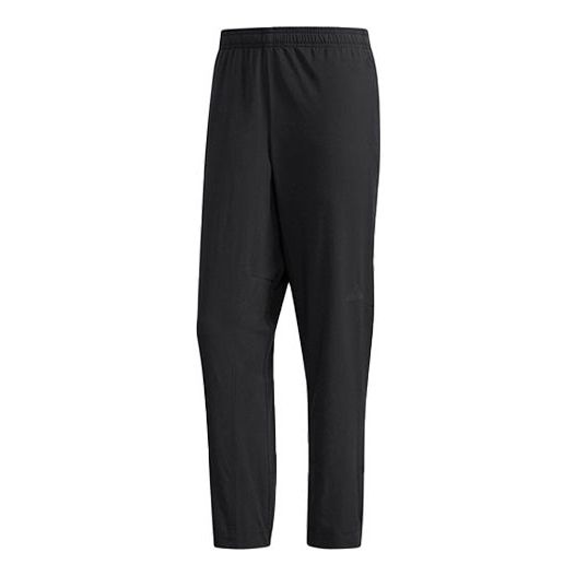 adidas Woven Athleisure Casual Sports Long Pants Black DP6792 - 1