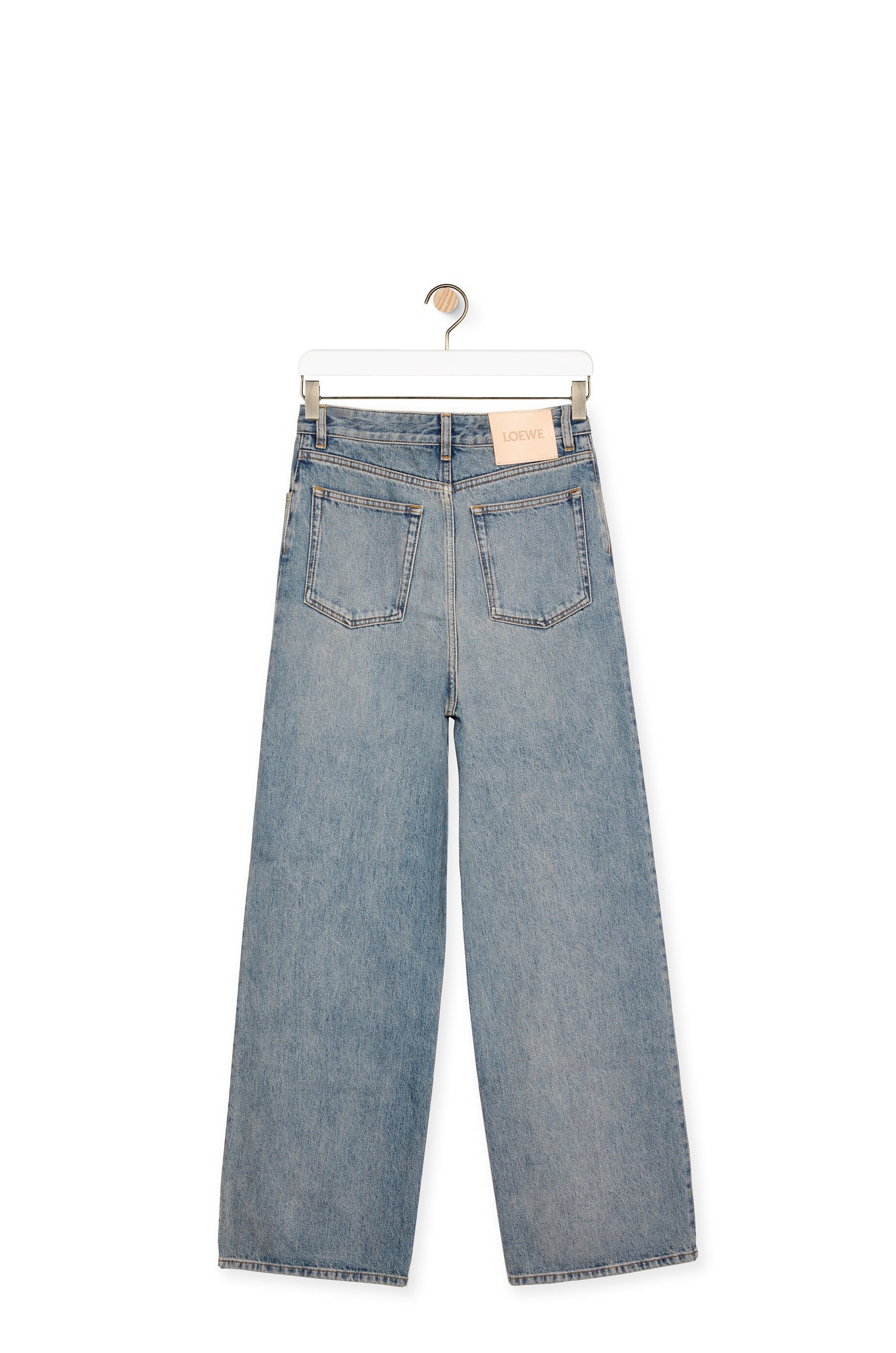 Wide leg jeans in denim - 2