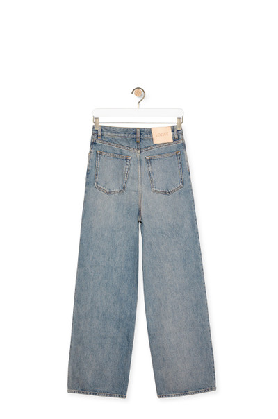 Loewe Wide leg jeans in denim outlook