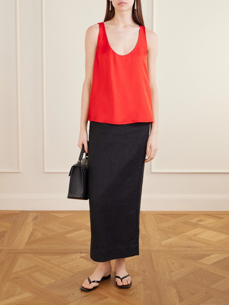 RÓHE Silk-satin Tank outlook