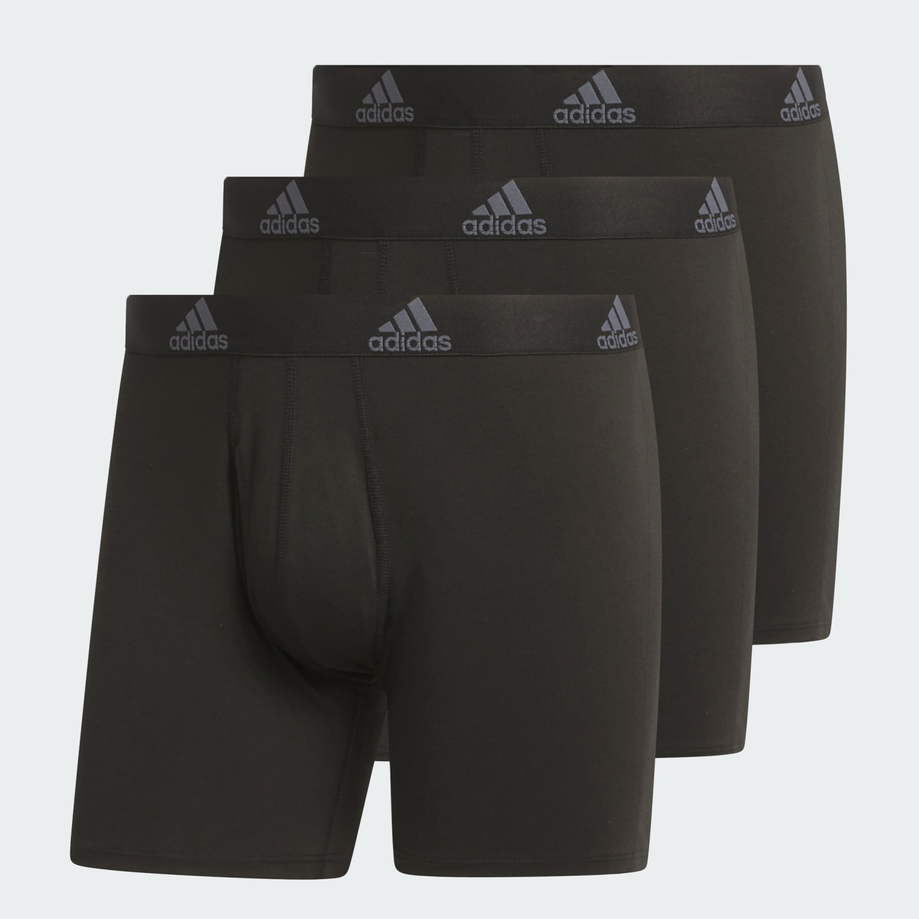 Stretch Cotton Boxer Briefs 3-pack - 1