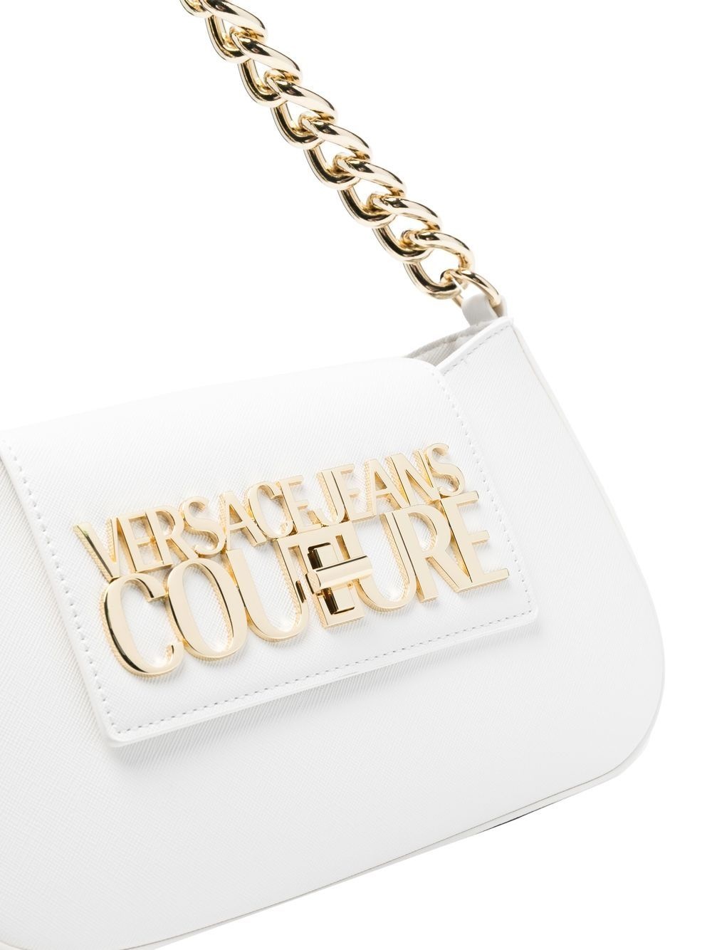 logo-plaque shoulder bag - 4