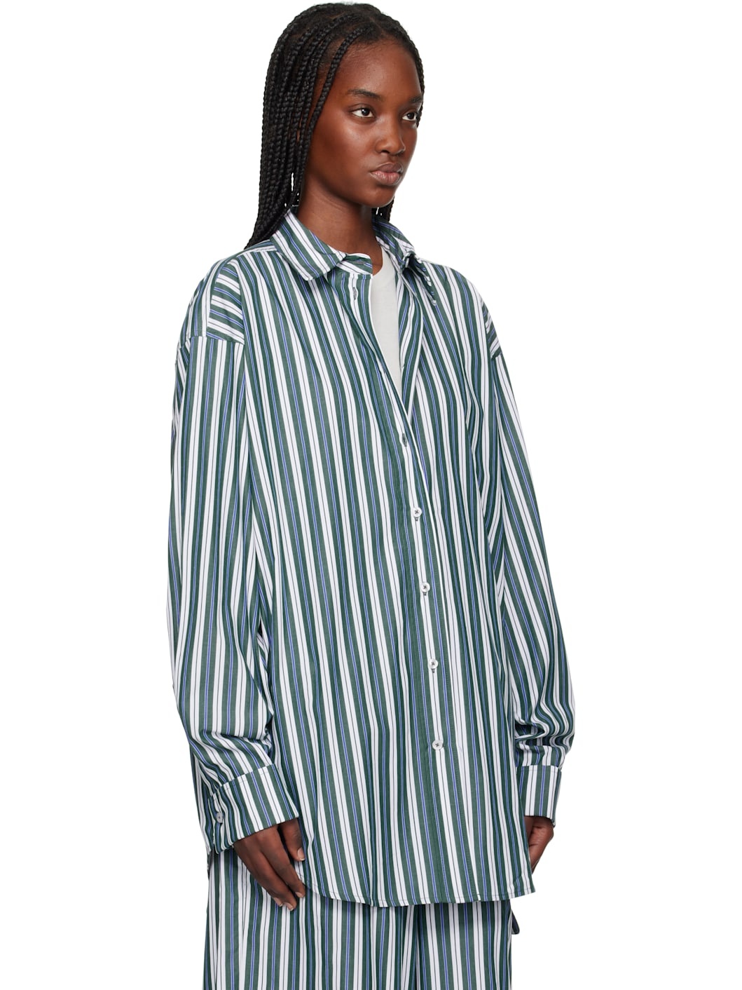 Green Oversize Shirt - 2