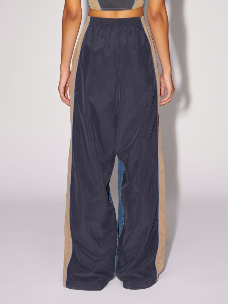 Denim Nylon Pants 6