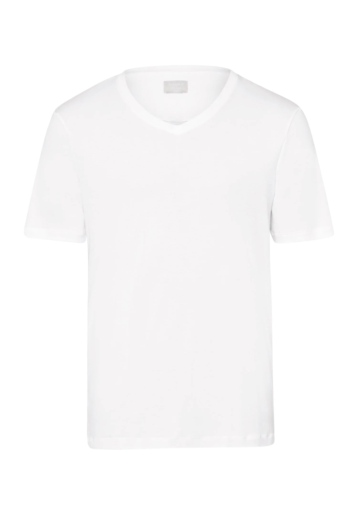 Sea Island Cotton Cotton V-Neck T-Shirt - 1