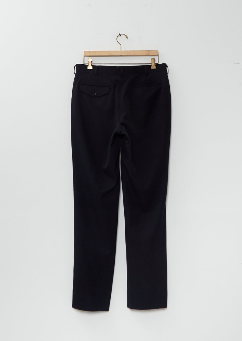 Comme des Garçons Homme Plus Wool Tapered Pants — Navy outlook