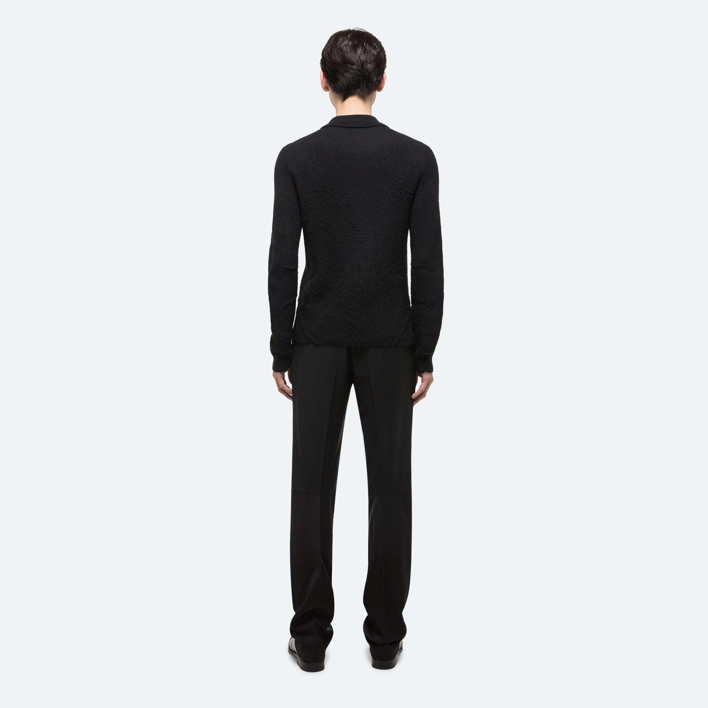 APEX BRUSHED POLO SWEATER - 8