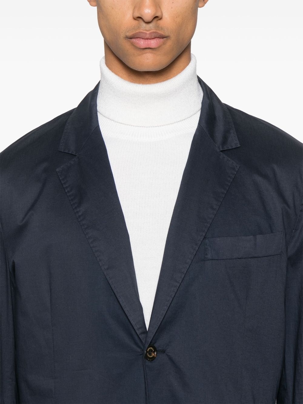 single-breasted blazer - 5