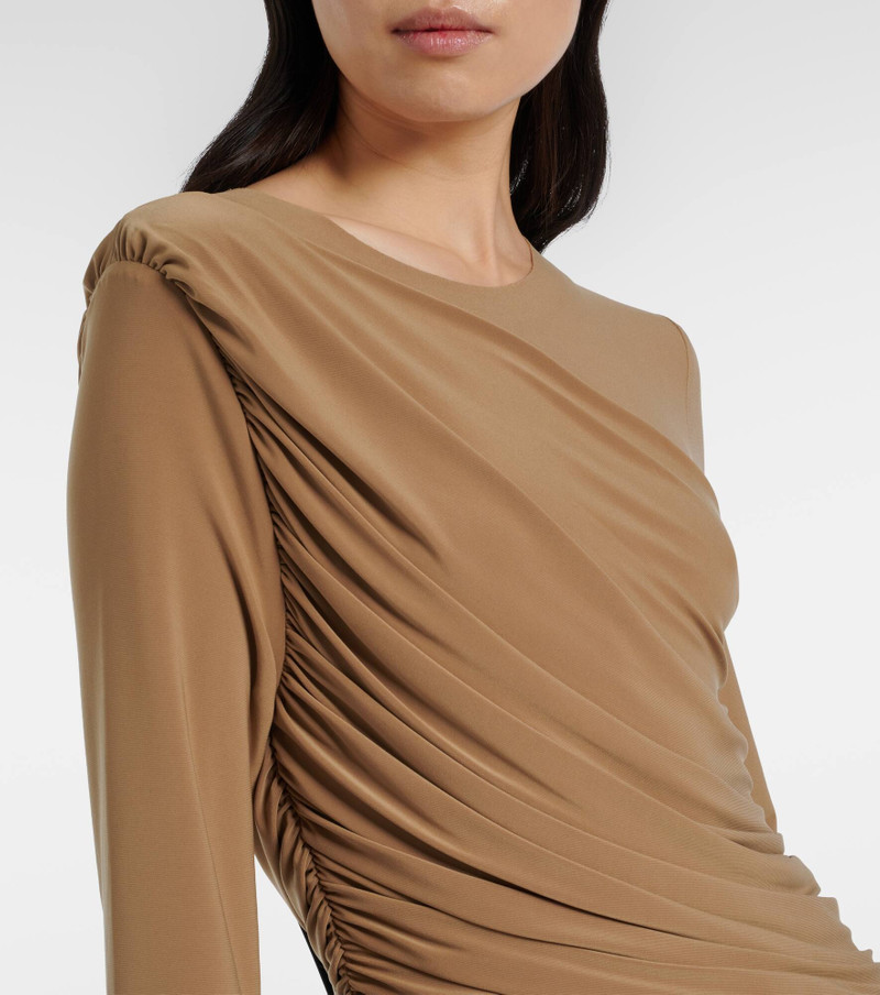 Diana ruched jersey cocktail dress 4