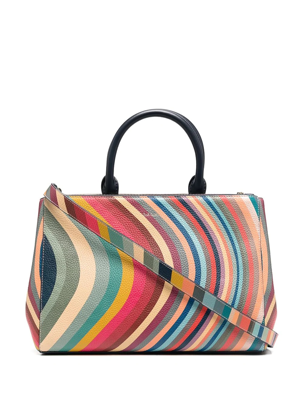 logo swirl tote - 1