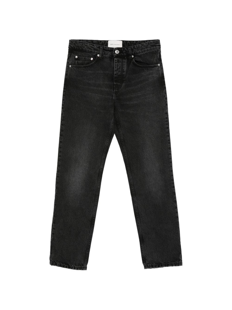 straight denim jeans 1