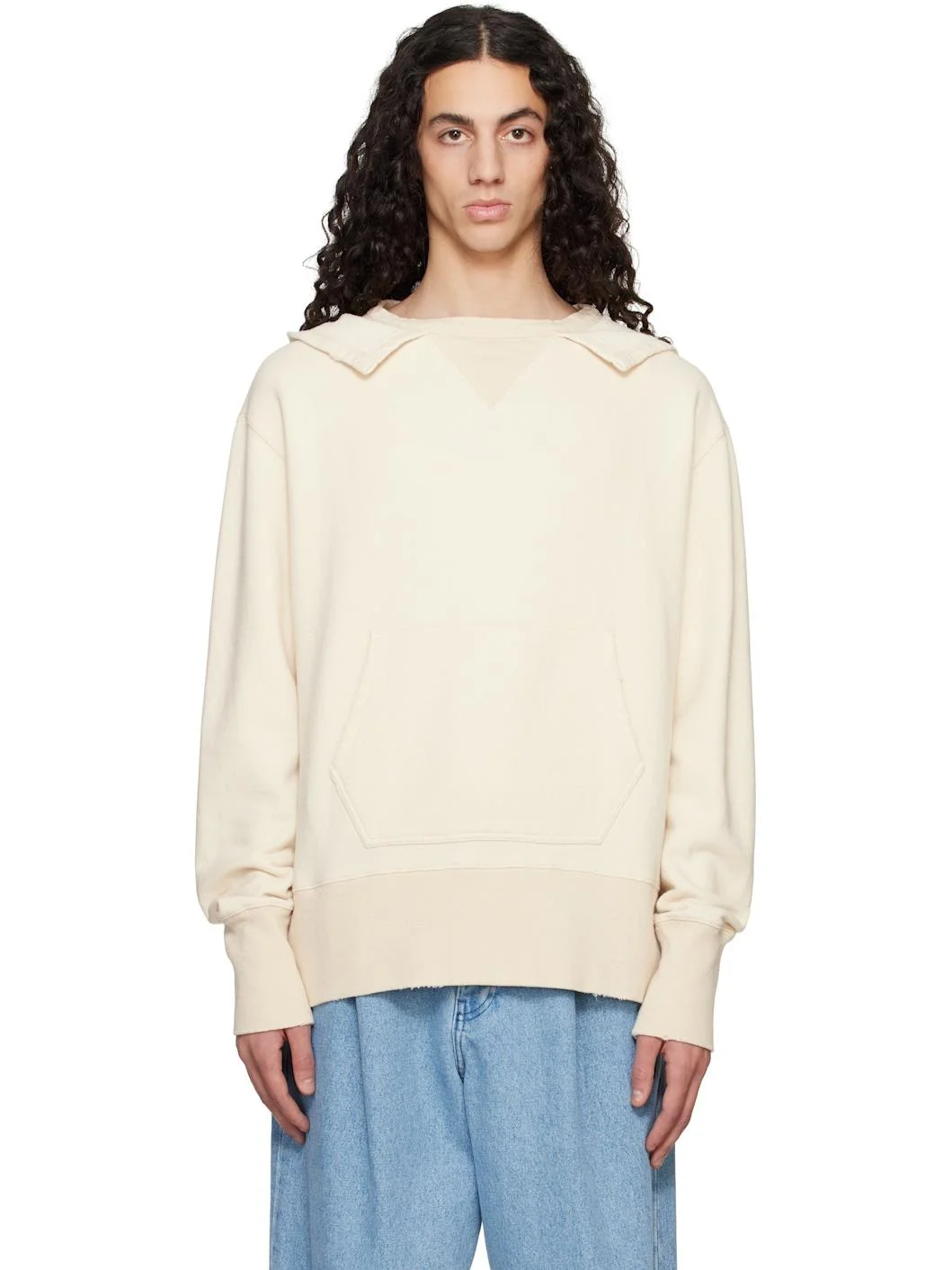 Off-White Stamp Logo Hoodie - 1