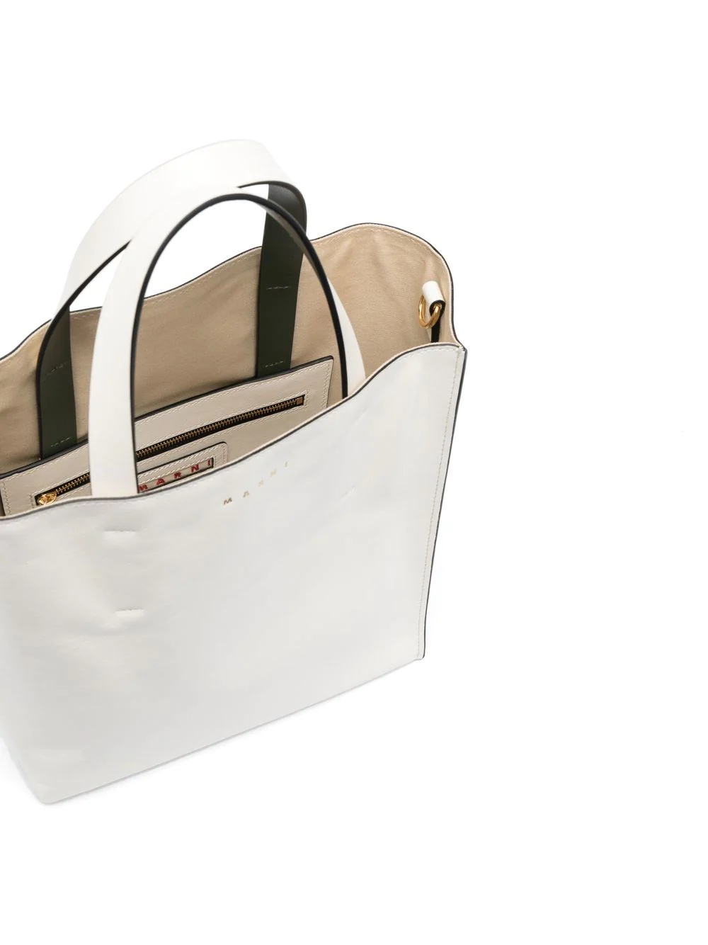 small Museo leather tote bag - 6