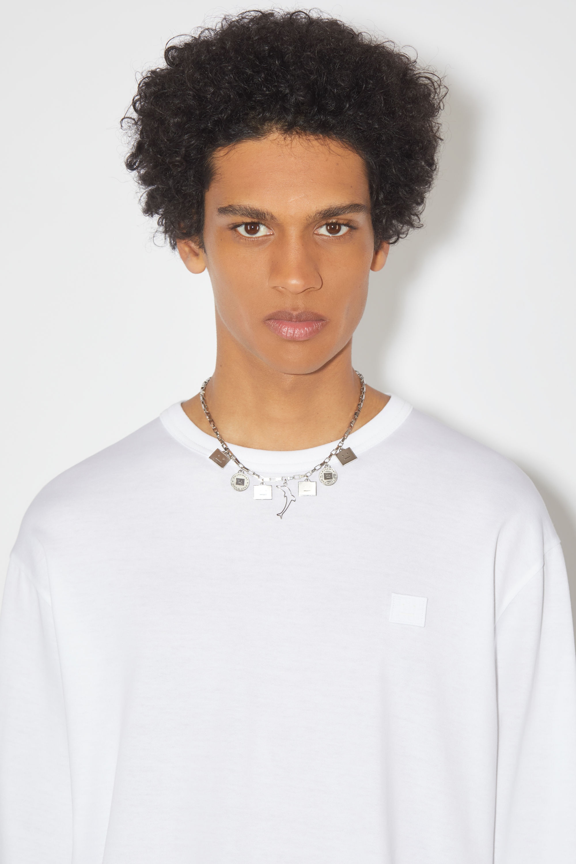 Long sleeve t-shirt- Regular fit - Optic White - 4